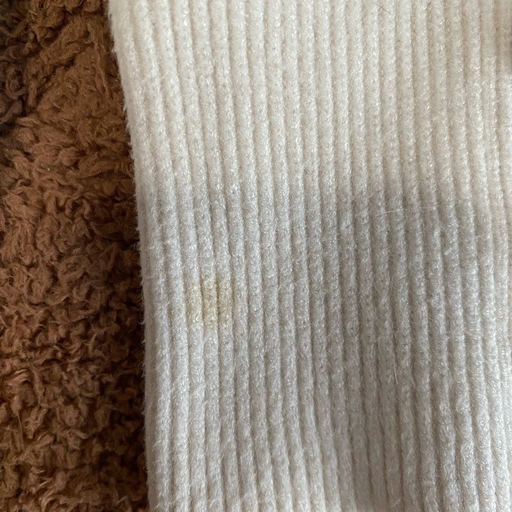 BTFBM Cream Ribbed Sweater - Picture 2 of 4